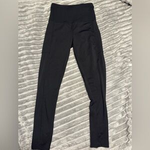 Shosho Black High-Waisted Leggings